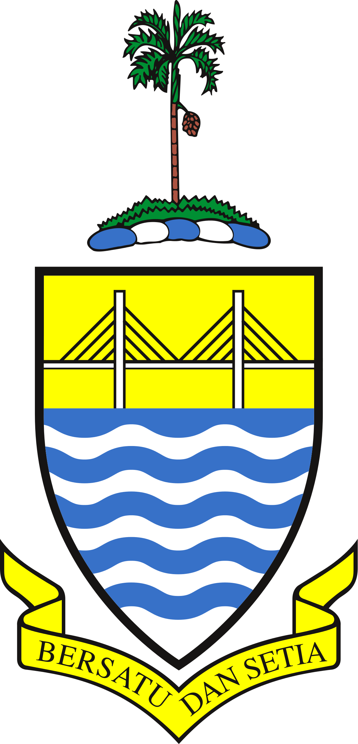 1200px Coat of arms of Penang.svg