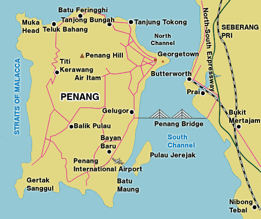 peta pulau pinang 2